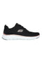 Skechers Flex Appeal 5 Schwarze Turnschuhe - Uptake