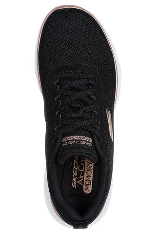 Skechers Flex Appeal 5 Schwarze Turnschuhe - Uptake