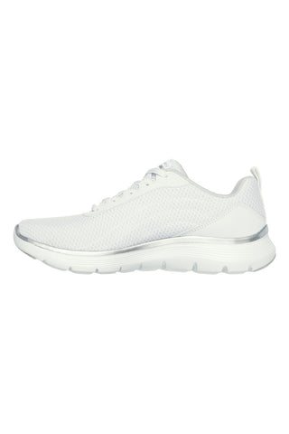 Skechers Flex Appeal 5 - Weiße Sneakers - Aufnahme