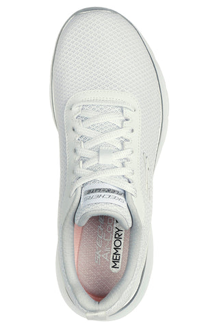 Skechers Flex Appeal 5 - Weiße Sneakers - Aufnahme
