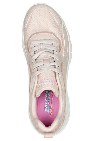 Sneakers Rosa con Tomaia in Mesh Skechers BOBS Sport B Flex Hi - Forces Within