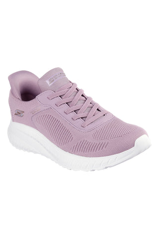 Lila Sneakers Hands Free Slip-ins Skechers BOBS Sport Squad Chaos - Current Muse