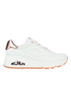 Skechers Street Uno Shimmer Away Weiße Turnschuhe