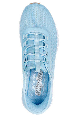 Blaue Sneakers Hands Free Slip-ins Vegane Skechers Glide-Step – Tranquility