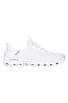 Weiße vegane Slip-Ins-Sneakers Hands Free Skechers Glide-Step – Tranquility