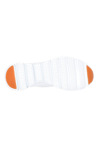 Weiße vegane Slip-Ins-Sneakers Hands Free Skechers Glide-Step – Tranquility