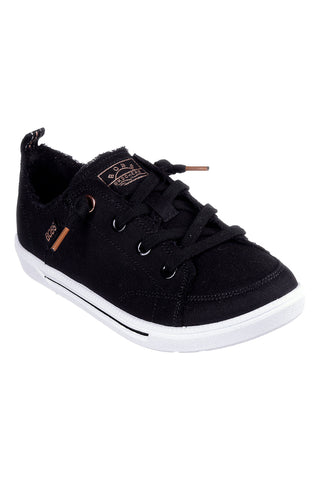 Skechers – B Cute 2 – Schwarze Canvas-Sneaker