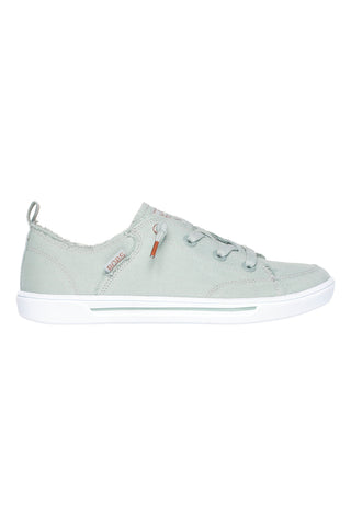 Skechers – B Cute 2 – Grüne Canvas-Sneaker