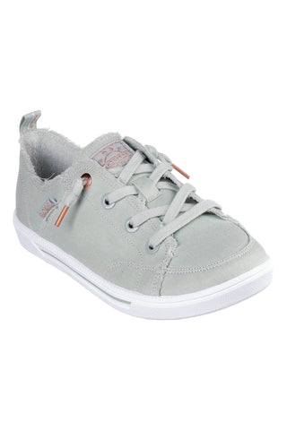 Skechers – B Cute 2 – Grüne Canvas-Sneaker