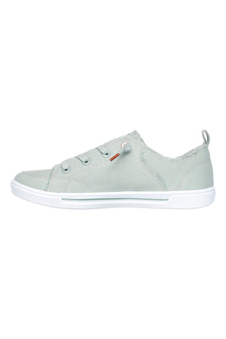Skechers – B Cute 2 – Grüne Canvas-Sneaker