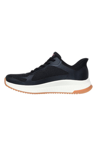 Skechers Slip-ins Schwarze Sneakers: BOBS Squad 4 – Staple Look