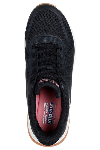 Skechers Slip-ins Schwarze Sneakers: BOBS Squad 4 – Staple Look