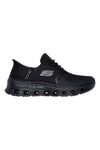 Schwarze vegane Slip-In-Sneaker von Skechers: Glide-Step Pro
