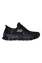 Schwarze vegane Slip-In-Sneaker von Skechers: Glide-Step Pro