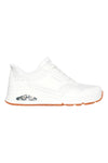 Weiße Sneakers mit Plateau Skechers Street Hands Free Slip-ins: Uno - Banksia