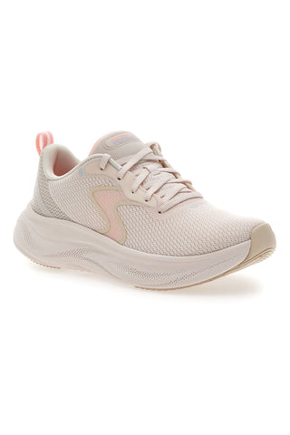 Sneakers natural pink leggere e flessibili Skechers SEKCH Cloud Smooth Wave