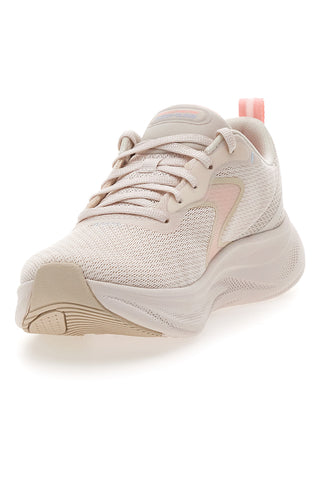 Sneakers natural pink leggere e flessibili Skechers SEKCH Cloud Smooth Wave