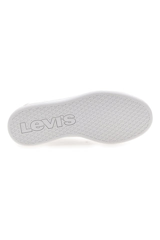 Sneakers Bianche con Dettaglio Posteriore Rosa LEVI'S AVENUE