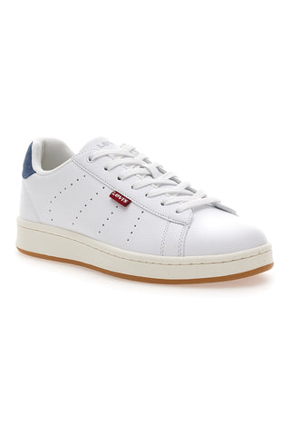 Sneakers Bianche con Dettaglio Posteriore Blu LEVI'S AVENUE