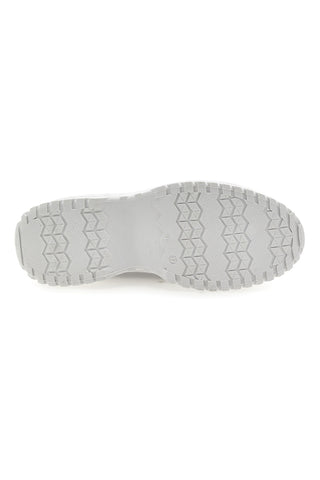 Schwarze hohe Sneakers mit weißem Plateau FREDDY FY7602