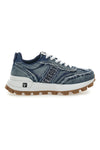 Blaue Jeans-Effekt-Sneaker FREDDY FY7604