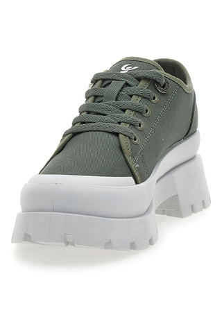 Grüne Sneakers mit Plateausohle FREDDY FY7679