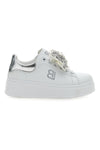 Sneaker Bianche Con Fiocco Laura Biagiotti 8929