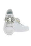 Sneaker Bianche Con Fiocco Laura Biagiotti 8929
