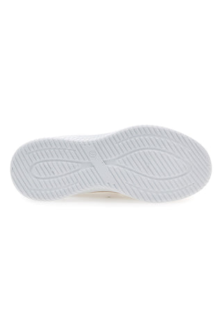 Beige Slip-On-Sneaker mit Obermaterial in Stickoptik CANGURO CA1227