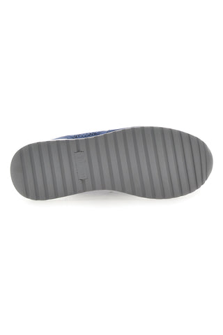 INBLU 426 IN Jeans-Schnürschuhe mit verziertem Obermaterial