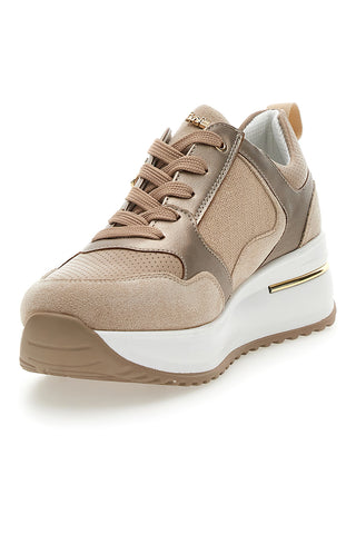 Stringate Rosa con Brillantini INBLU 420 IN