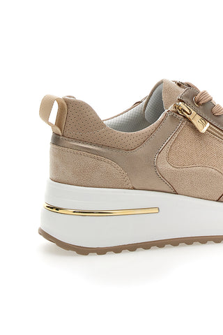 Stringate Rosa con Brillantini INBLU 420 IN