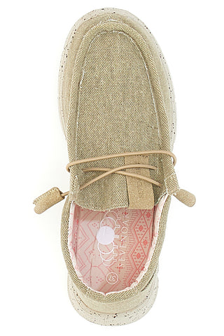 Mocassini Beige con laccio elastico SEVENOAKS PK1147H