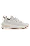 Sneakers Bianche con Platform e Tomaia in Pelle PEPE JEANS WINSLOW ACTION M