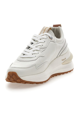 Sneakers Bianche con Platform e Tomaia in Pelle PEPE JEANS WINSLOW ACTION M