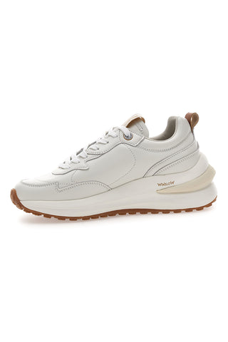 Sneakers Bianche con Platform e Tomaia in Pelle PEPE JEANS WINSLOW ACTION M