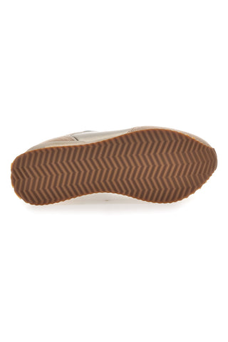 Sneakers Oro Con Dettagli in Pelle e Lacci a Contrasto PEPE JEANS RUSPER SHINE