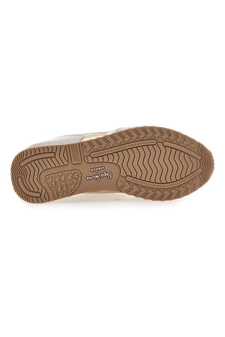 Sneakers Bianche e Oro Con Lacci PEPE JEANS London Shine W