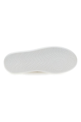 Sneakers Beige con Dettagli Color Oro Glitterati e Cerniera Mariella Burani 51031