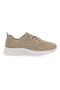 Sneakers Beige con Tomaia Traforata TALEMI BK25S861