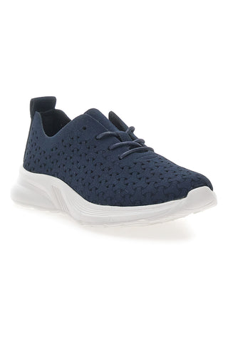 Sneakers Navy con Tomaia Traforata TALEMI BK25S861