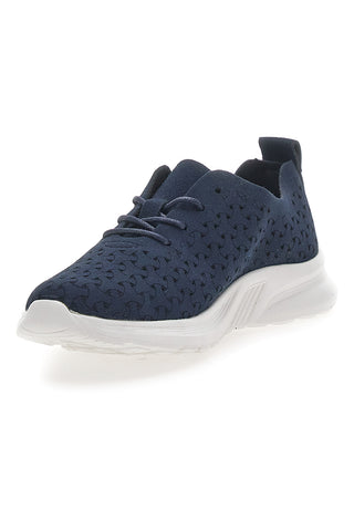 Sneakers Navy con Tomaia Traforata TALEMI BK25S861