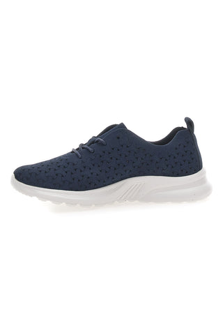 Sneakers Navy con Tomaia Traforata TALEMI BK25S861