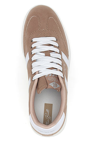 Sneakers Rosa con Bande Laterali Bianche COTTON BELT AMELIE SD
