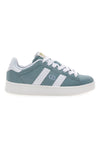 COTTON BELT CAMP NYC SD Blaue Sneakers mit weißen Seitenstreifen