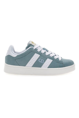 COTTON BELT CAMP NYC SD Blaue Sneakers mit weißen Seitenstreifen