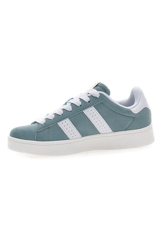 COTTON BELT CAMP NYC SD Blaue Sneakers mit weißen Seitenstreifen
