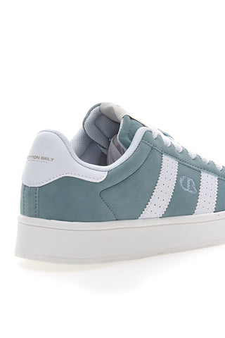 COTTON BELT CAMP NYC SD Blaue Sneakers mit weißen Seitenstreifen