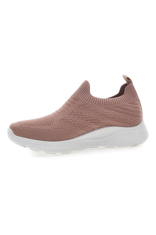 Rosa Sneakers mit Mesh-Obermaterial COTTON BELT ELLIE