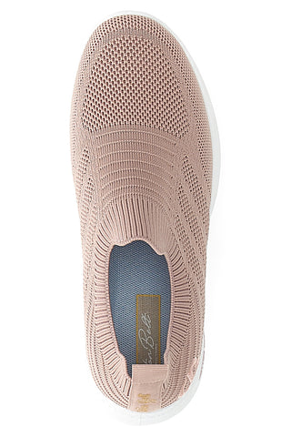Rosa Sneakers mit Mesh-Obermaterial COTTON BELT ELLIE